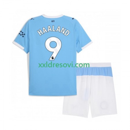 Manchester City Erling Haaland 9 Domaći Dječji Nogometni Dres 2025-2026